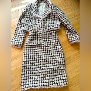 Luxury tweed dress